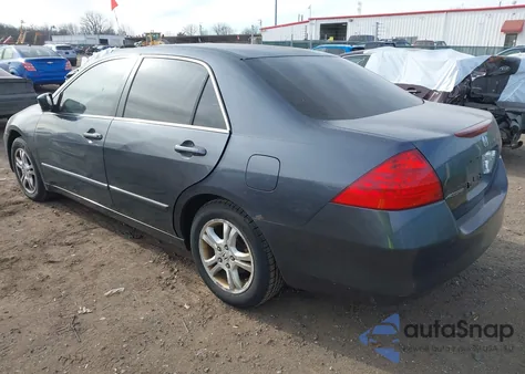 2007 Honda Accord 2.4 Ex из США, поврежденный, VIN 1HGCM567X7A192360